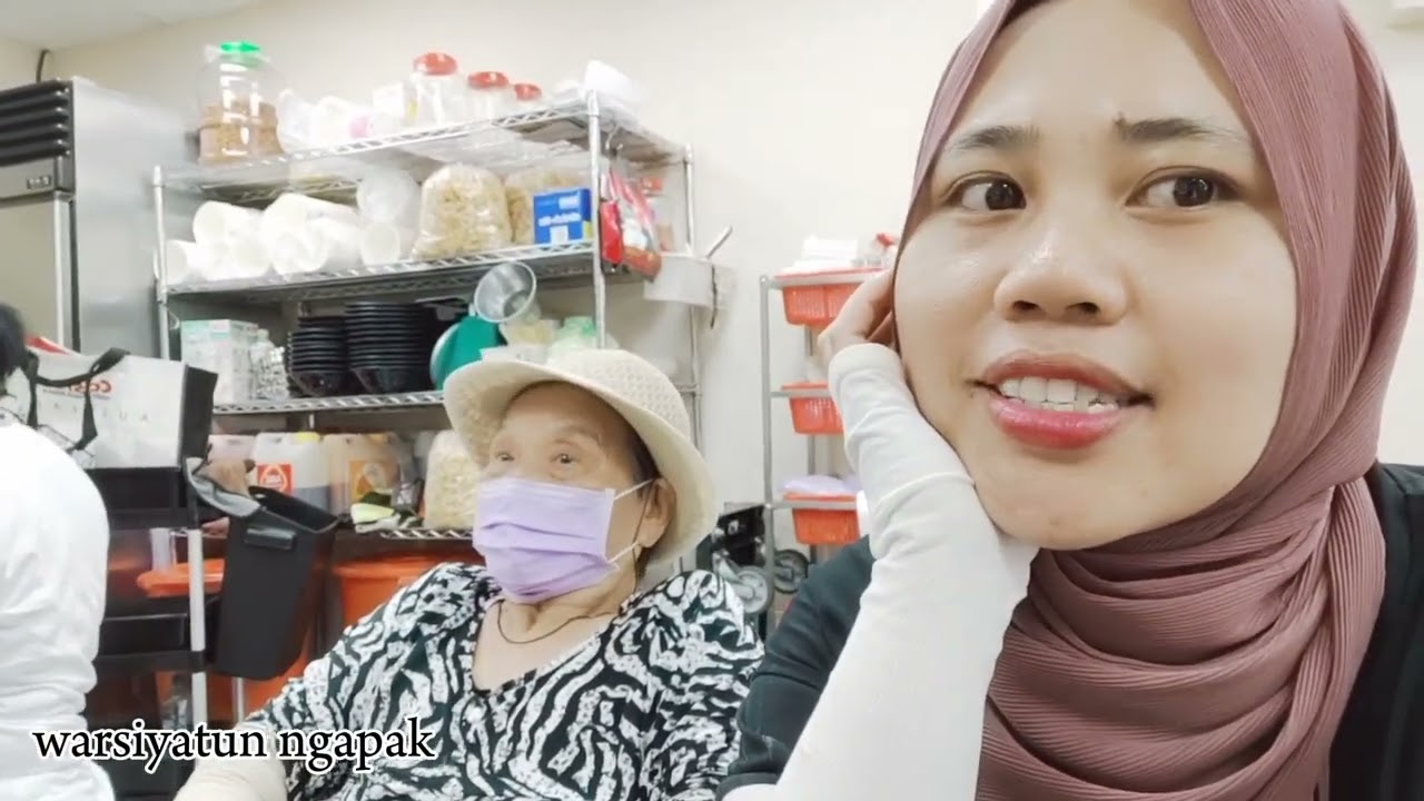 Rute warkop bubur ayam Cirebon terbaru di dingxi Taipe , tempatnya lebih nyaman dan luas