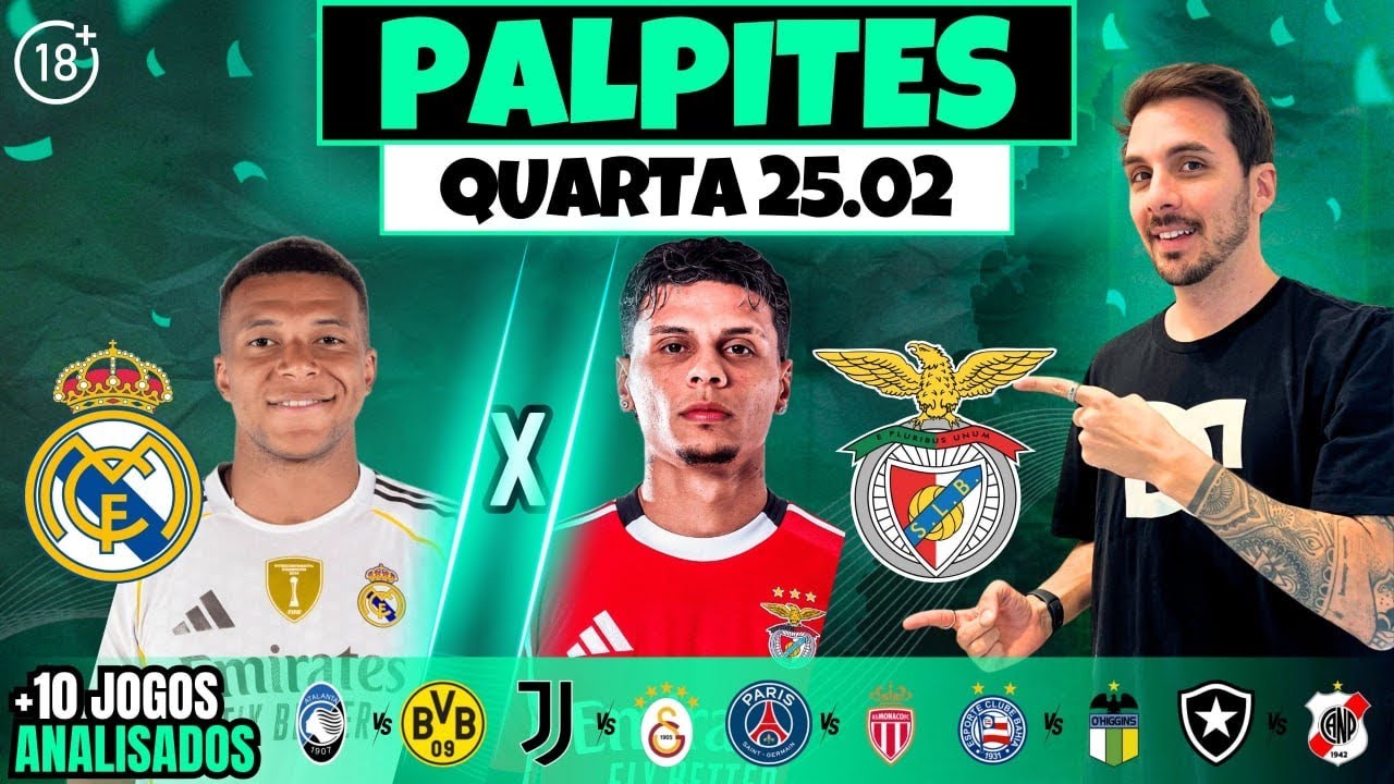 PALPITES DE FUTEBOL PARA HOJE 25 02 2026 (QUARTA-FEIRA)