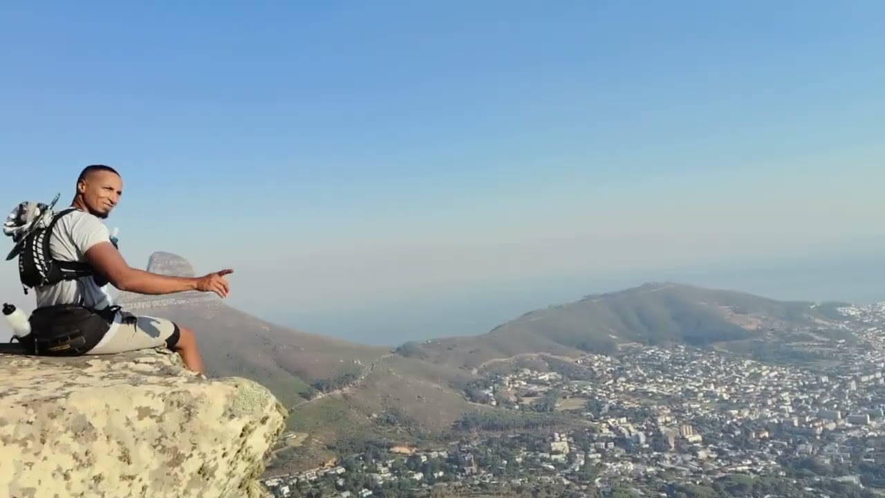 The Most Beautiful & Dangerous Route on Table Mountain | India Venster 🌄⚠️ - 4K
