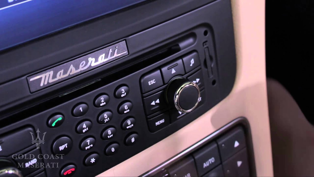 Maserati Granturismo - Bluetooth Setup