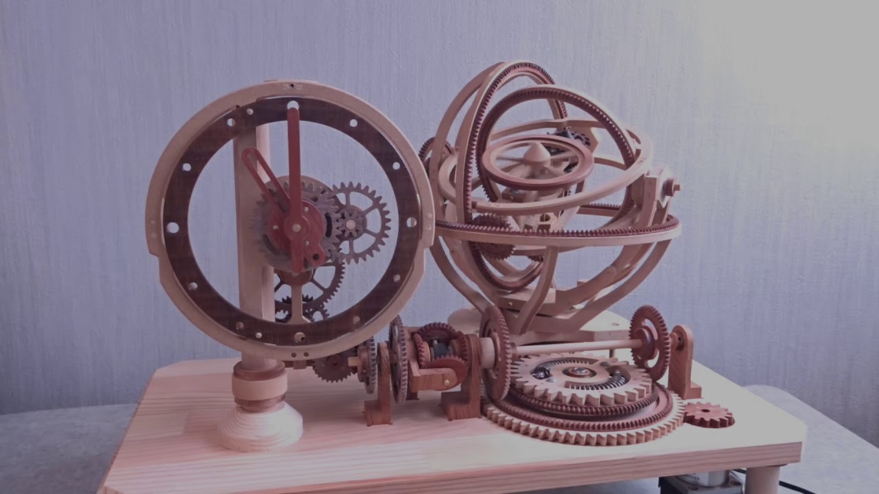 木製トゥールビヨン時計の作成（Wooden Tourbillon)