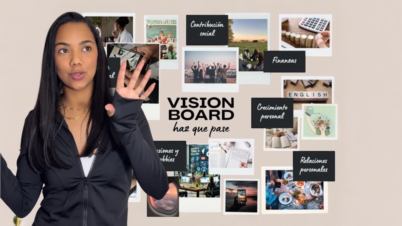 Así conviertes tu VISION BOARD en REALIDAD. 