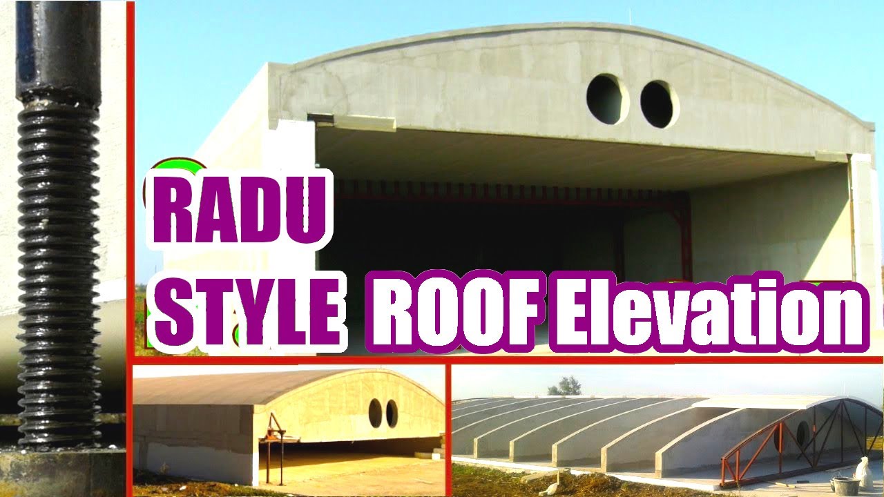 BIG HANGAR - RADU STYLE / ECO Smart - One HAND Lift BIG Roof  ... 