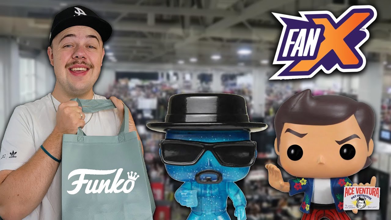 I Bought Tons of Funko Pop Grails at Comic Con! (FanX 2022 Funko Pop Hunt)