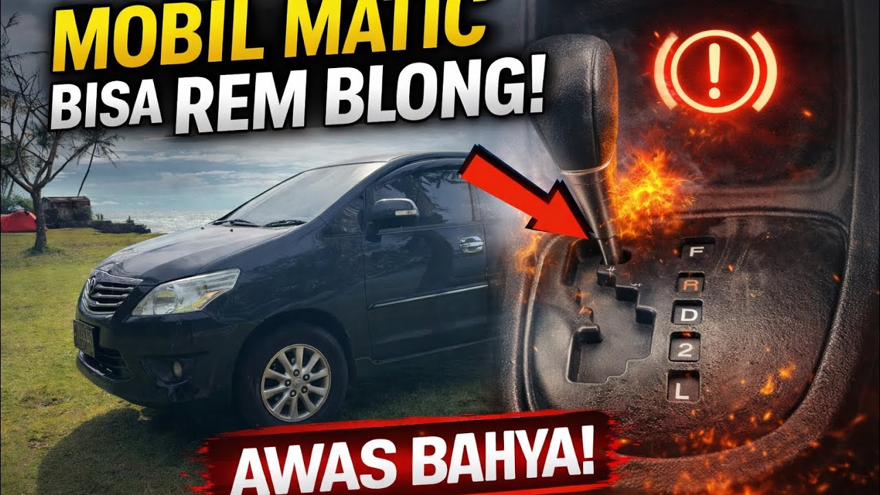 Cara Aman Mengemudi Mobil Matic di Jalan Turunan Panjang