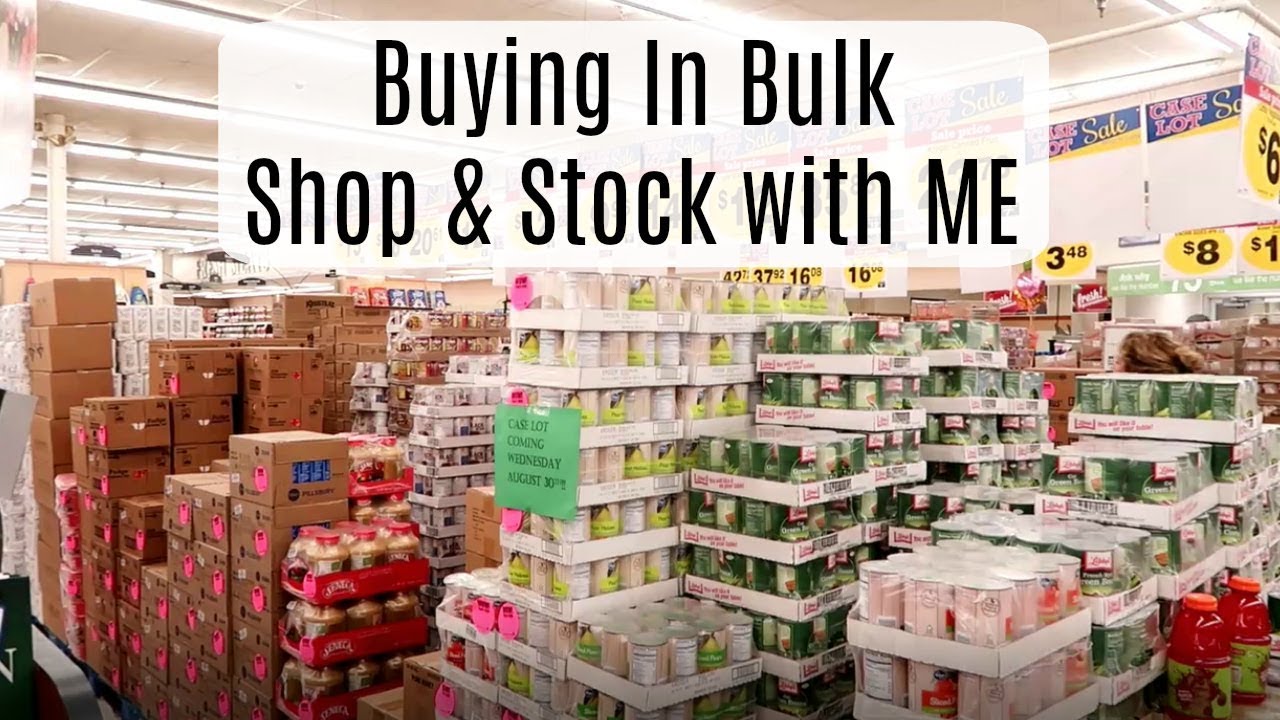 Buying In Bulk | Shop & Stock With Me!