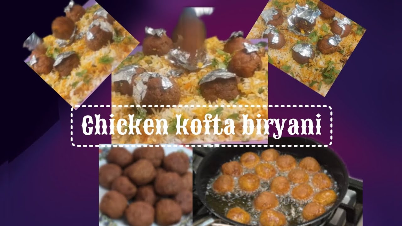 Shahi Lucknow ki Chicken kofta biryani#YouTube#cooking recipe#video