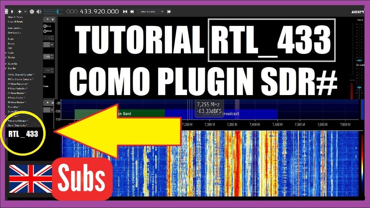 🔧 RTL_433 как ПЛАГИН для 🟢 SDRSHARP