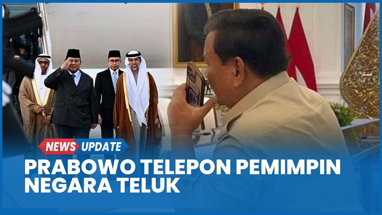 Prabowo Langsung Telepon Pemimpin Negara-negara Teluk Usai AS-Israel Serang Iran