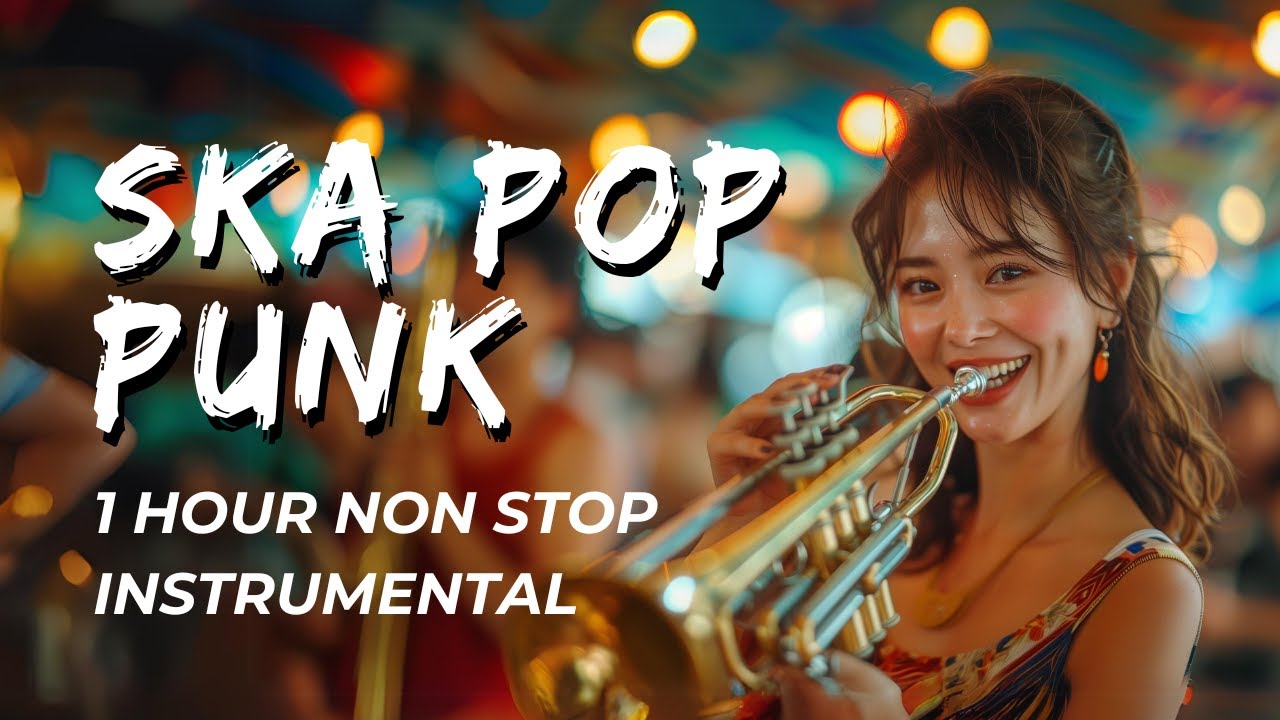 Ska Pop Punk Rock Instrumental Background Music - 1 Hour High-Energy Playlist Vol1
