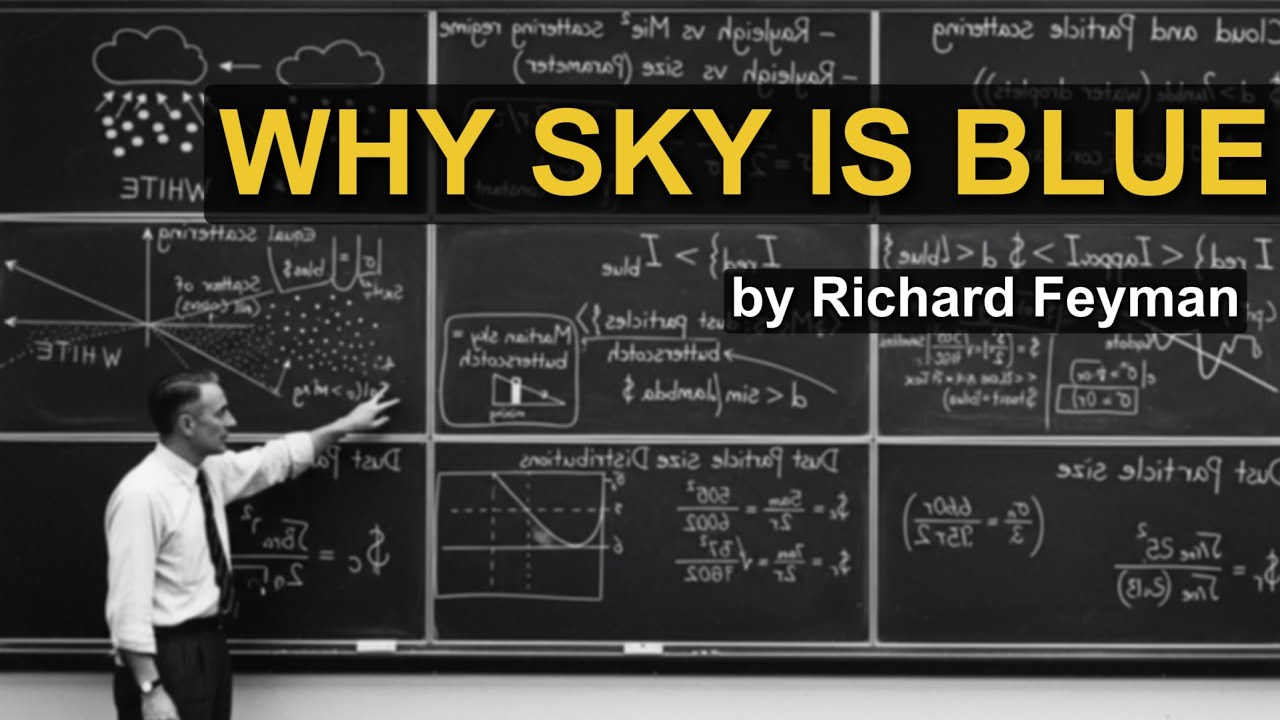 NO ONE Can Explain Why the Sky is Blue Like Richard Feynman
