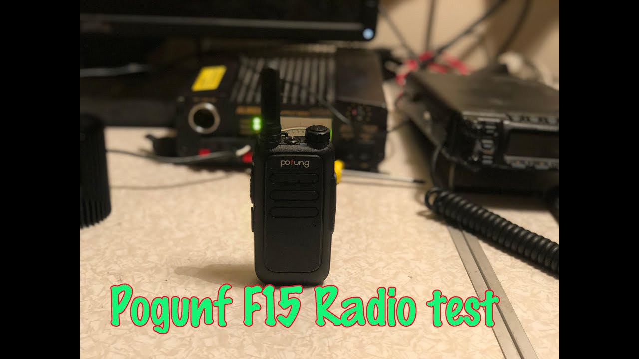 Pofung T15 cheap PMR radio test