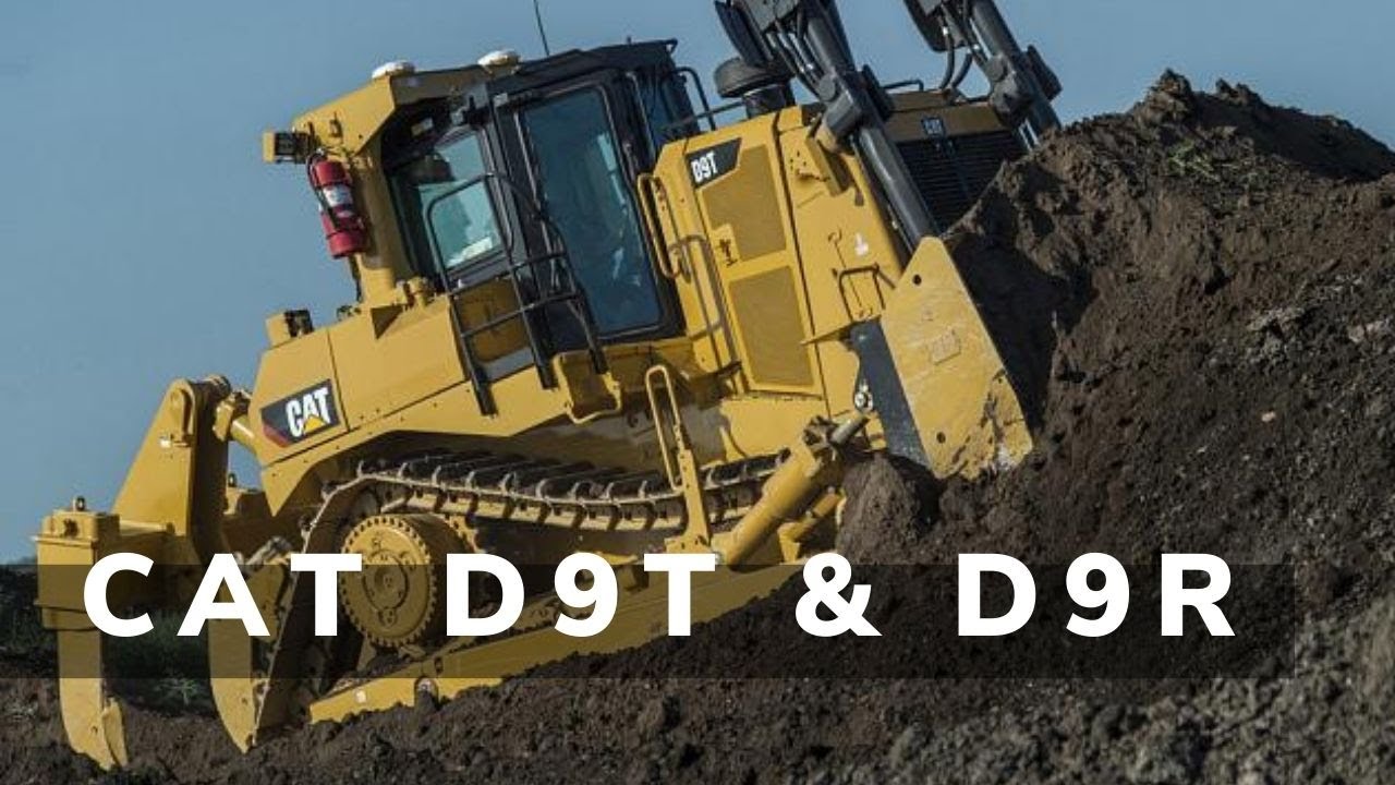 Детальный обзор бульдозеров CAT D9T & D9R | Тяжелые бульдозеры, отличия и особенности