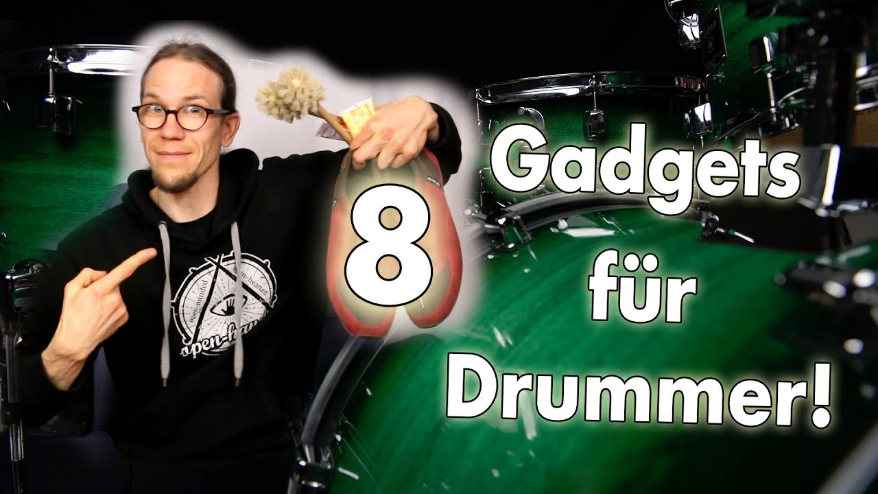 8 überraschende Schlagzeug-Gadgets!