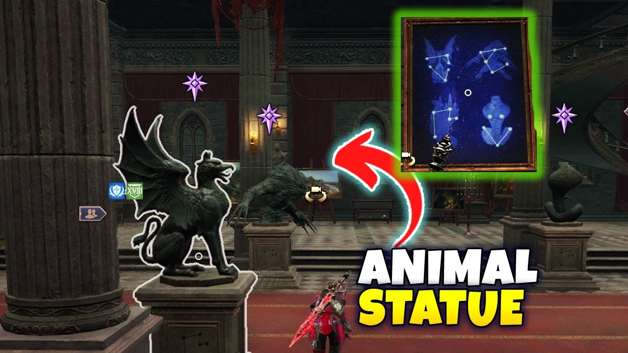 Throne & Liberty Secret Device of the Belfry Quest Guide (Animal Statue Puzzle) Sunset of Repentance