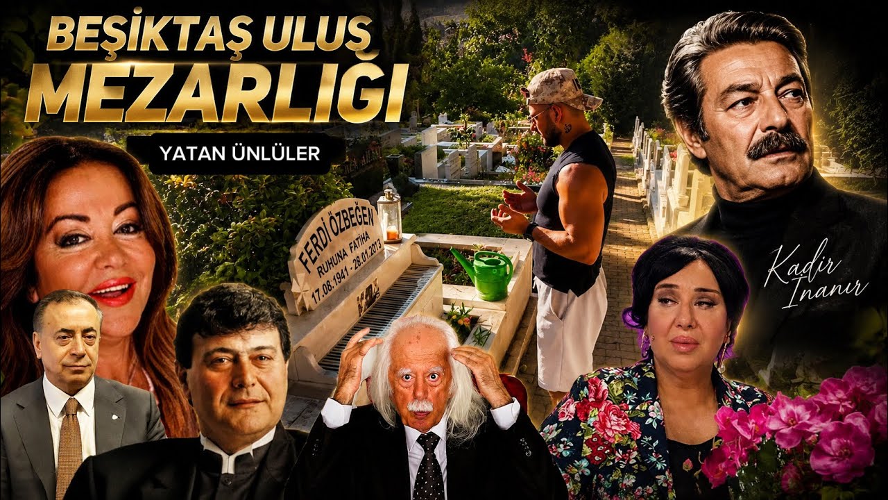 Bir Zamanların Efsane İsimleri 🥀 Beşiktaş Ulus Mezarlığı