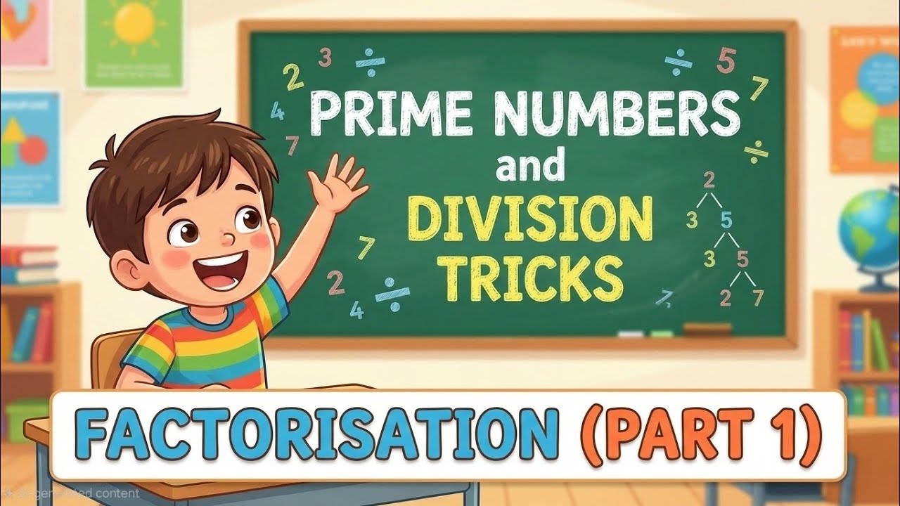The Secret to Fast Division! ⚡ Prime Numbers & Factorization (Part 1)