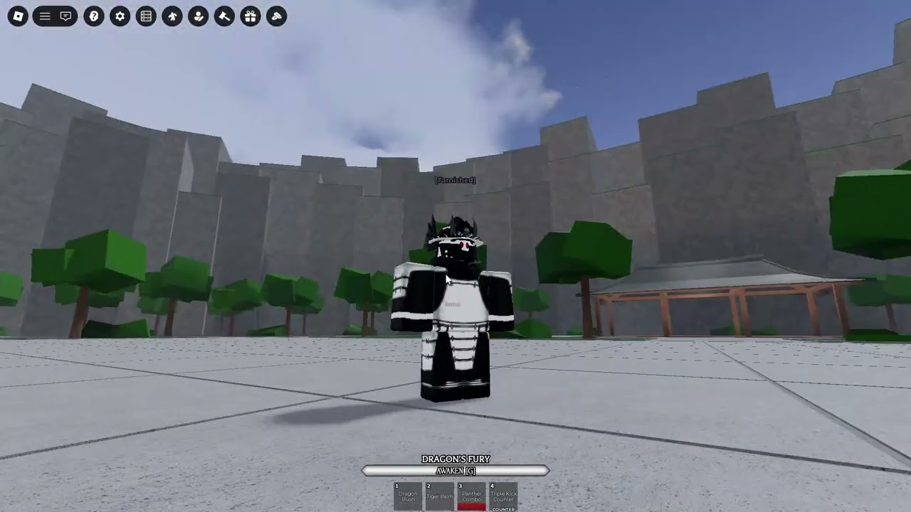 Me And My Friend Were Training In This Game (Roblox Legends Battlegrounds)