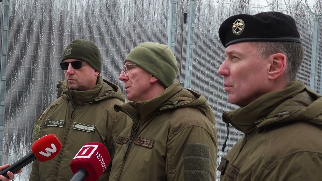 Valsts prezidents Edgars Rinkēvičs apmeklē Latvijas austrumu robežu