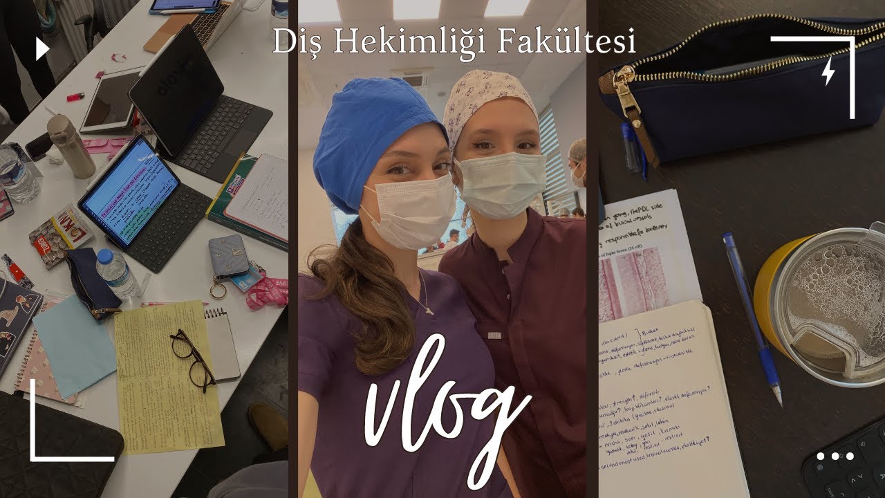 VLOG l 4. Sınıf Diş Hekimliği Günlükleri l Cerrahi stajı ve vizeler
