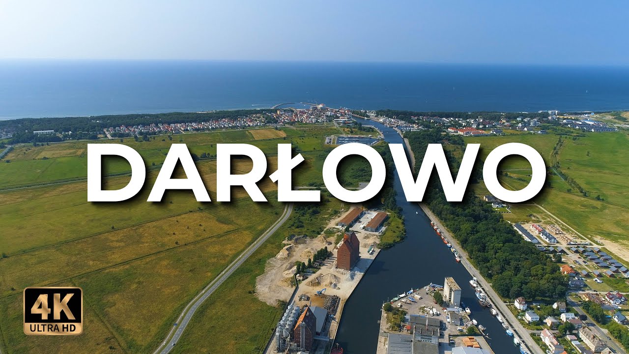 Darłowo z drona | Lato | LECE W MIASTO™ [4k]