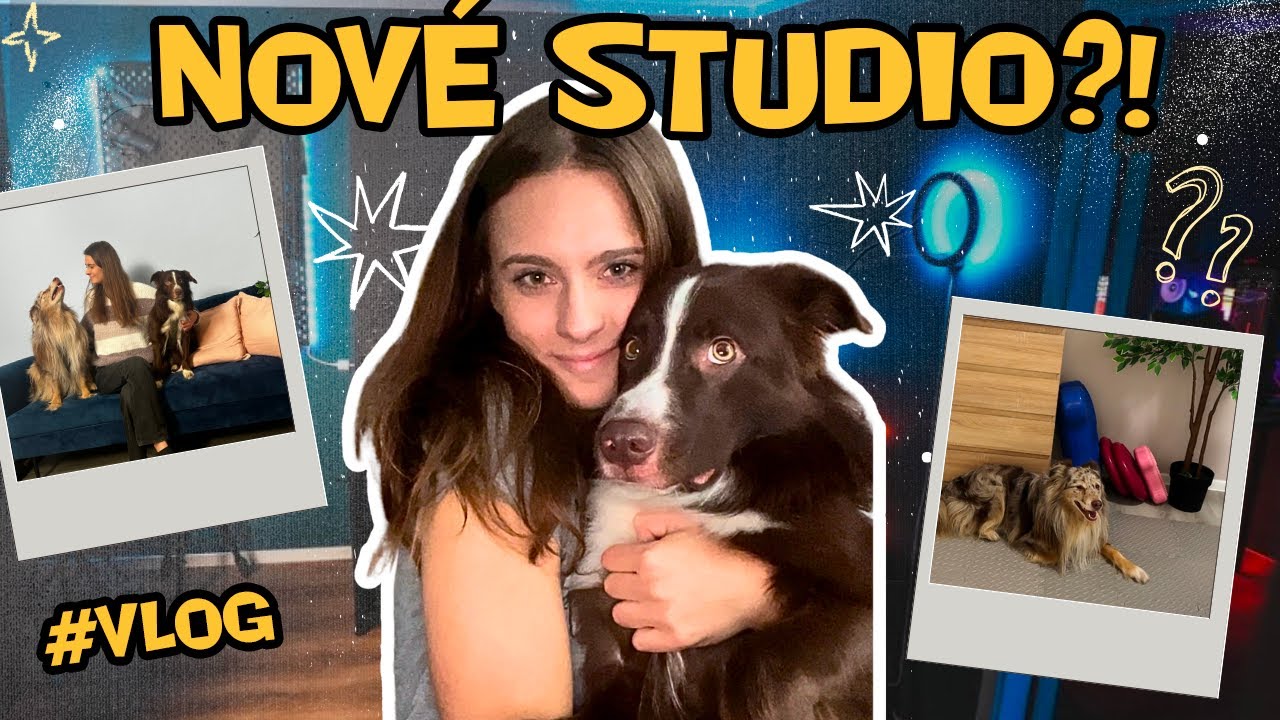 Moje nové STUDIO je SPLNĚNÝ SEN❤️! První tour a budování studia | VLOG