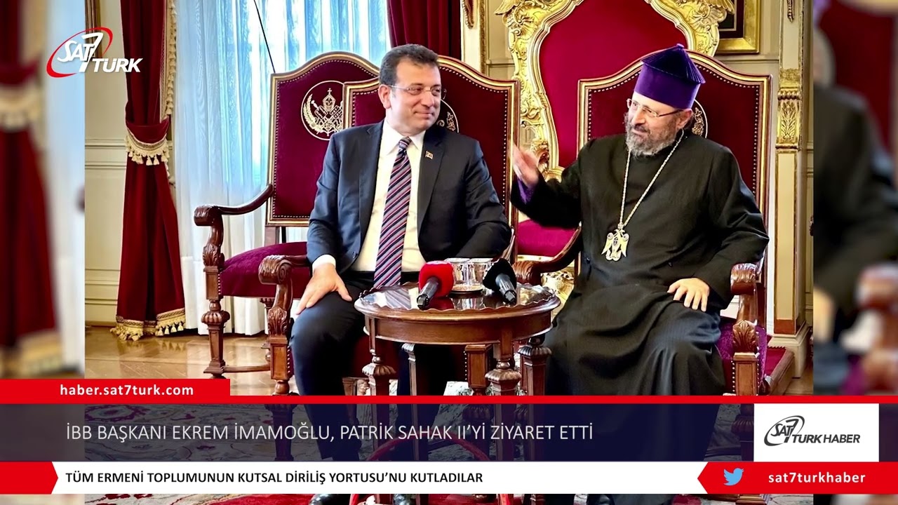 Patrik Sahak II’ye Kutsal Diriliş Yortusu Ziyaretleri | 19.04.2023