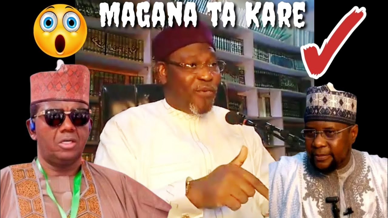 Raddin Imam Muhammad Auwal Sharif Kan Rikicin Sheik Murtala Asada da bello Matawalle