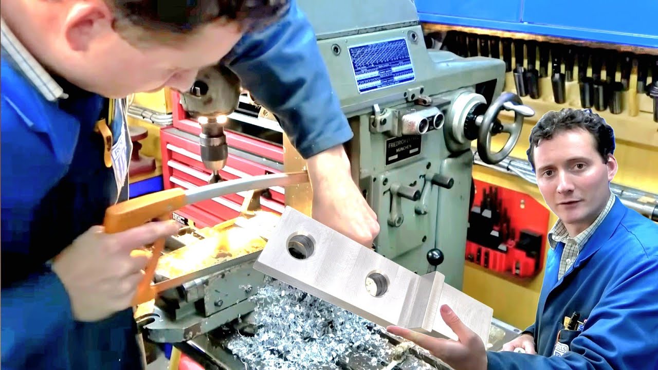 Custom Motorbike Frame Components - Milling with MrCrispin