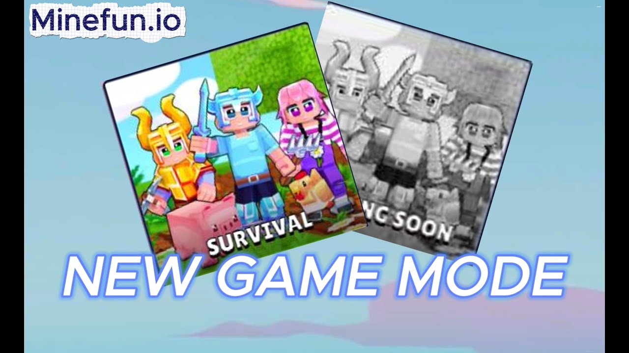 Minefun.io Survival - New game mode!