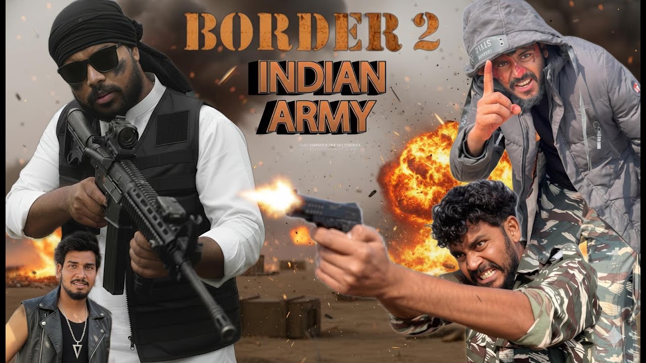 Border 2🇮🇳🫡|| story of Indian Army|| short movie || The loyal Foji ||
