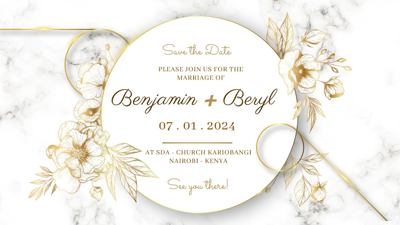 Benjamin Weds Beryl - Wedding Ceremony || SDA Church Kariobangi