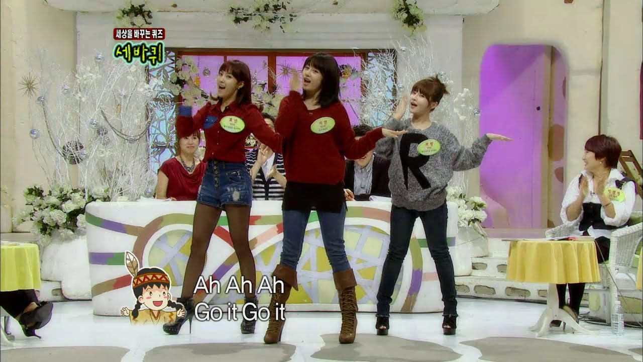 【TVPP】T-ara - Yayaya, 티아라 - 야야야 @ World Changing Quiz Show