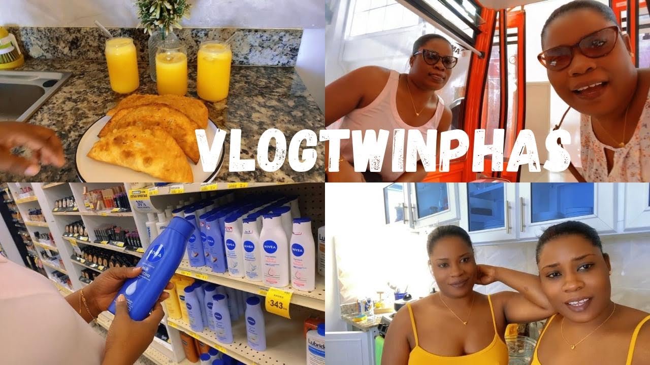 Daily vlog :Yon jounen ak Twinphas/yo soti de ouf/fe pâte kode