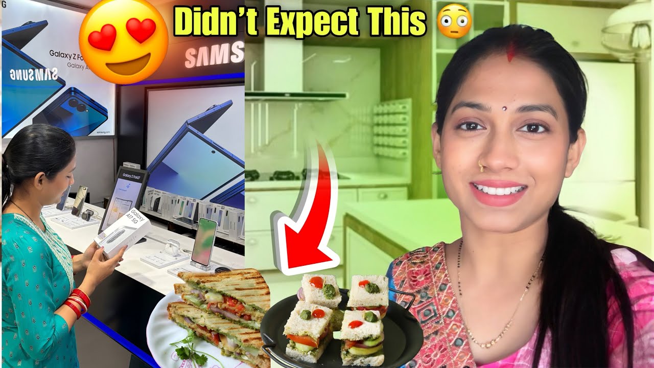  Homemade Bombay Sandwich 🥪 || Cozy Morning Vlog || Samsung Collab 😍 