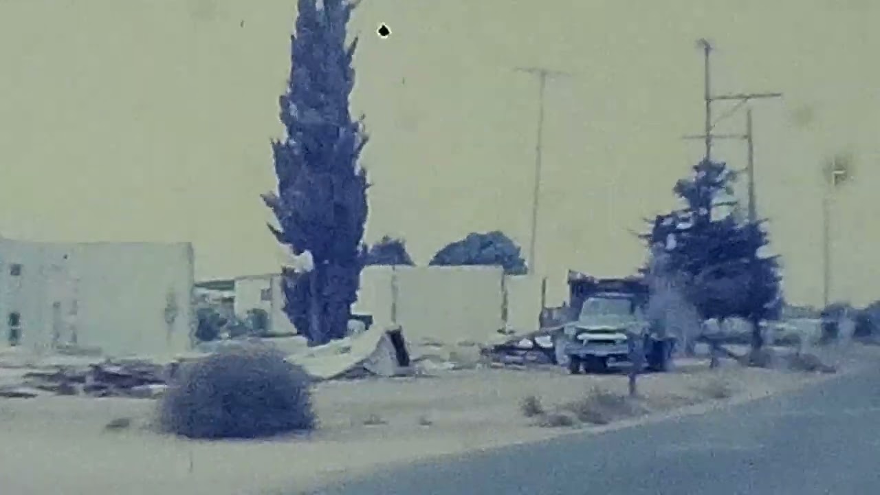 1970’s Drive In and Around Chula Vista in San Diego California -  Vintage Footage