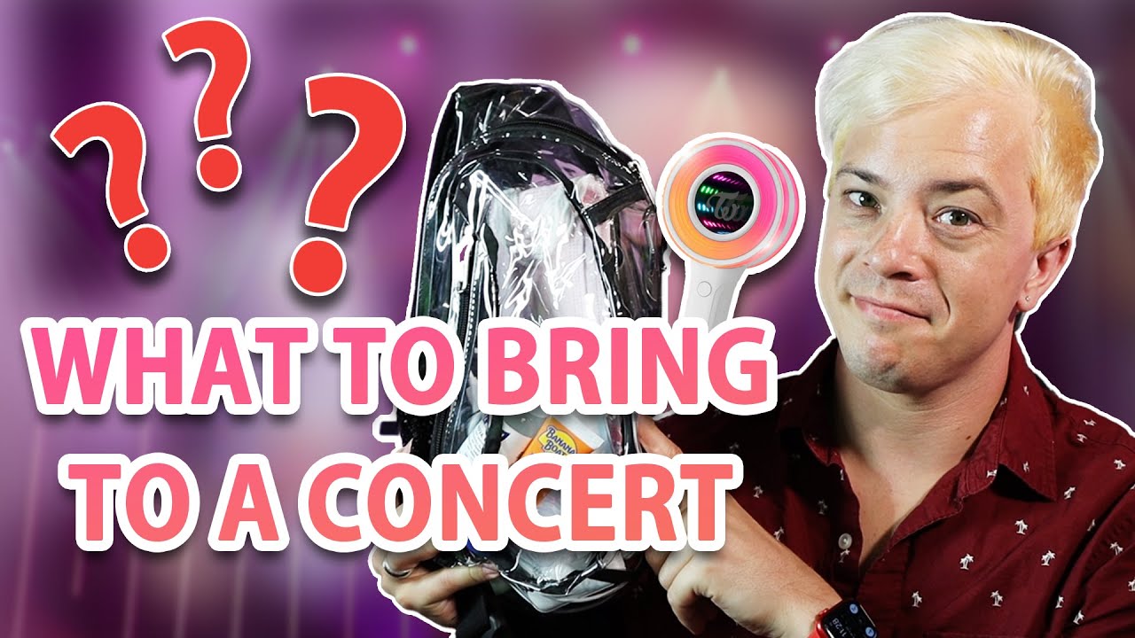 WHAT TO BRING TO A CONCERT (What's in My Bag: Concert Edition)