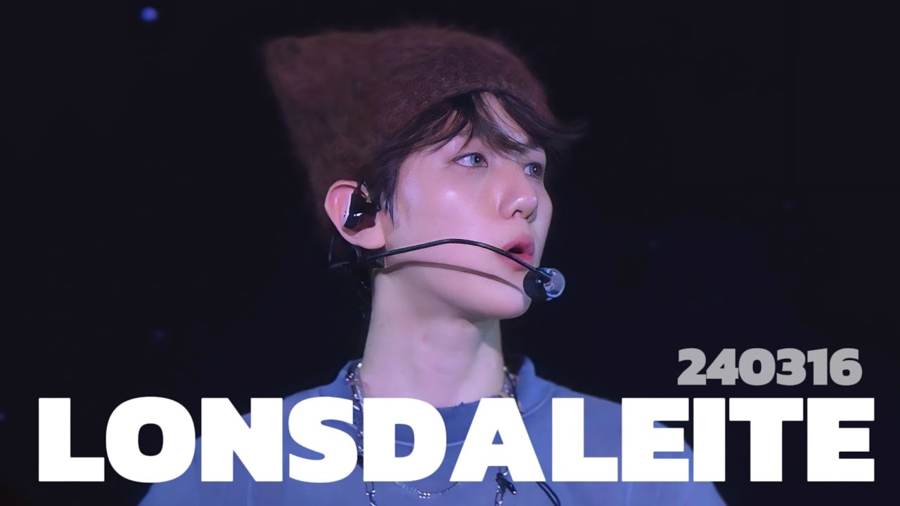 [4K] 240316 백현솔로콘서트 LONSDALEITE DAY1 (2/2) #백현 #baekhyun #soloconcert #lonsdaleite