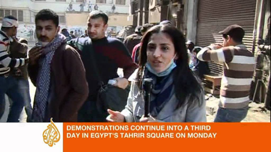 Al Jazeera's Sherine Tadros reports from outside Tahrir Square