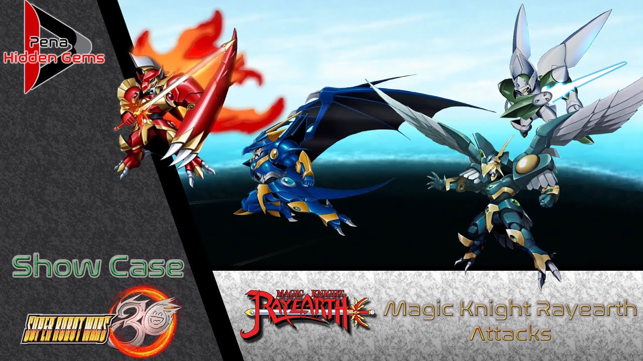 Super Robot Wars 30: Magic Knight Rayearth Attacks [Show Case]