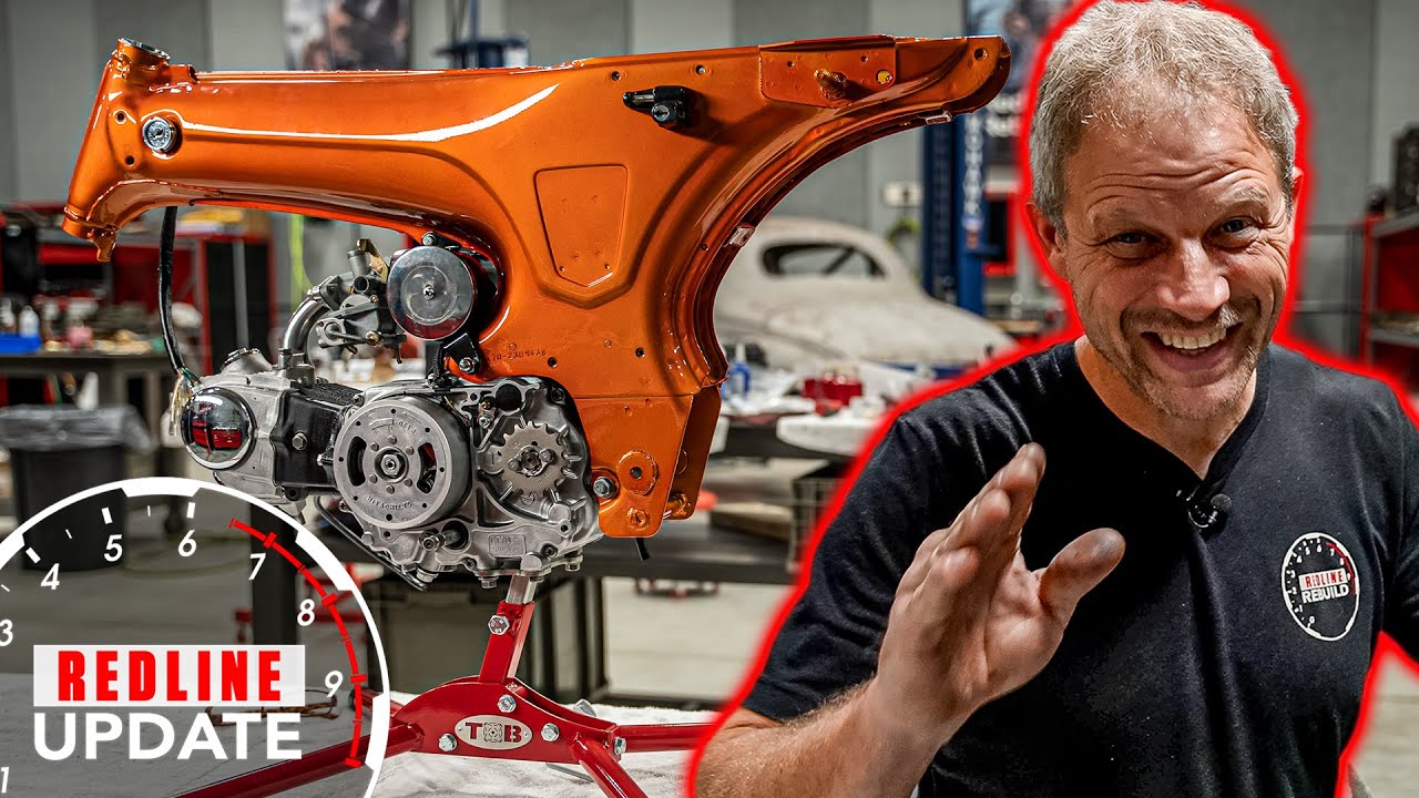 Honda Trail 70 progress! It almost looks like a motorcycle again! | Redline Update 95