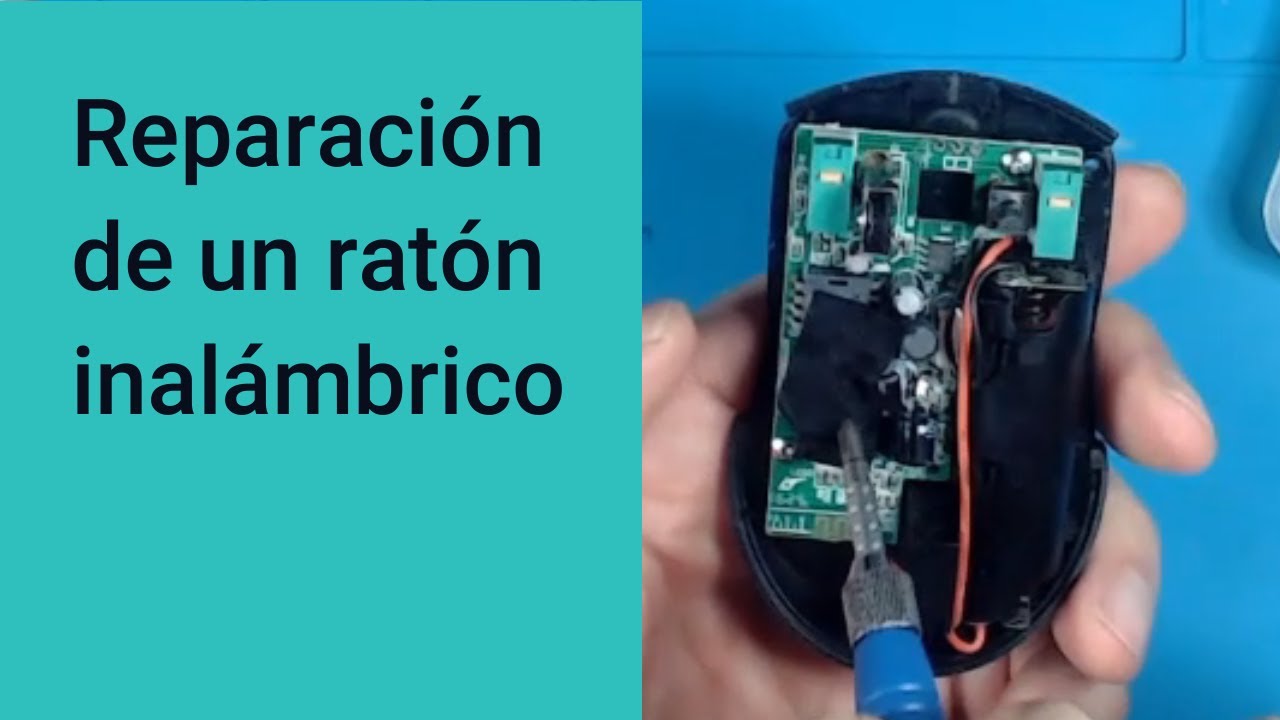 Reparación de un ratón inalámbrico