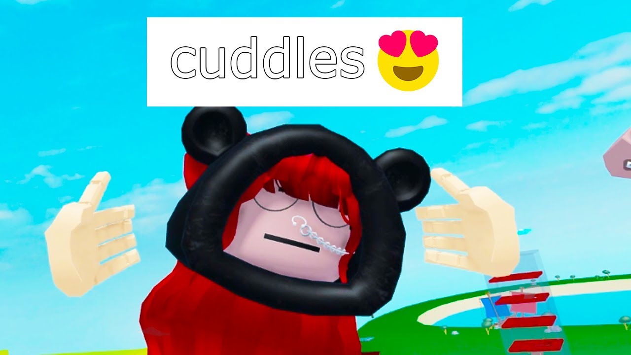 Roblox VR Hands BUT I CUDDLE People MAKE Them HAPPY