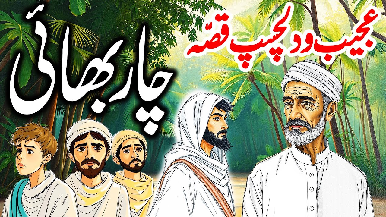 Char Bhai | چاربھائی | Urdu Moral Story