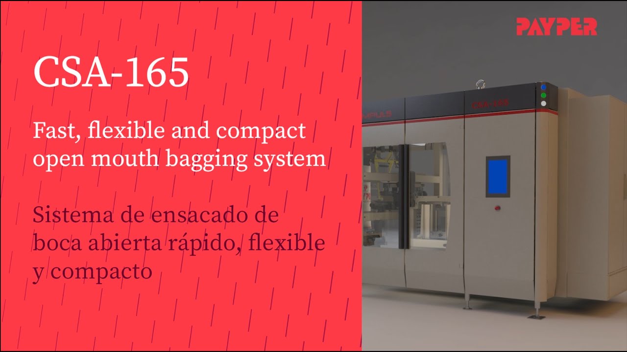 Fast and Flexible Open Mouth Bagging. CSA-165