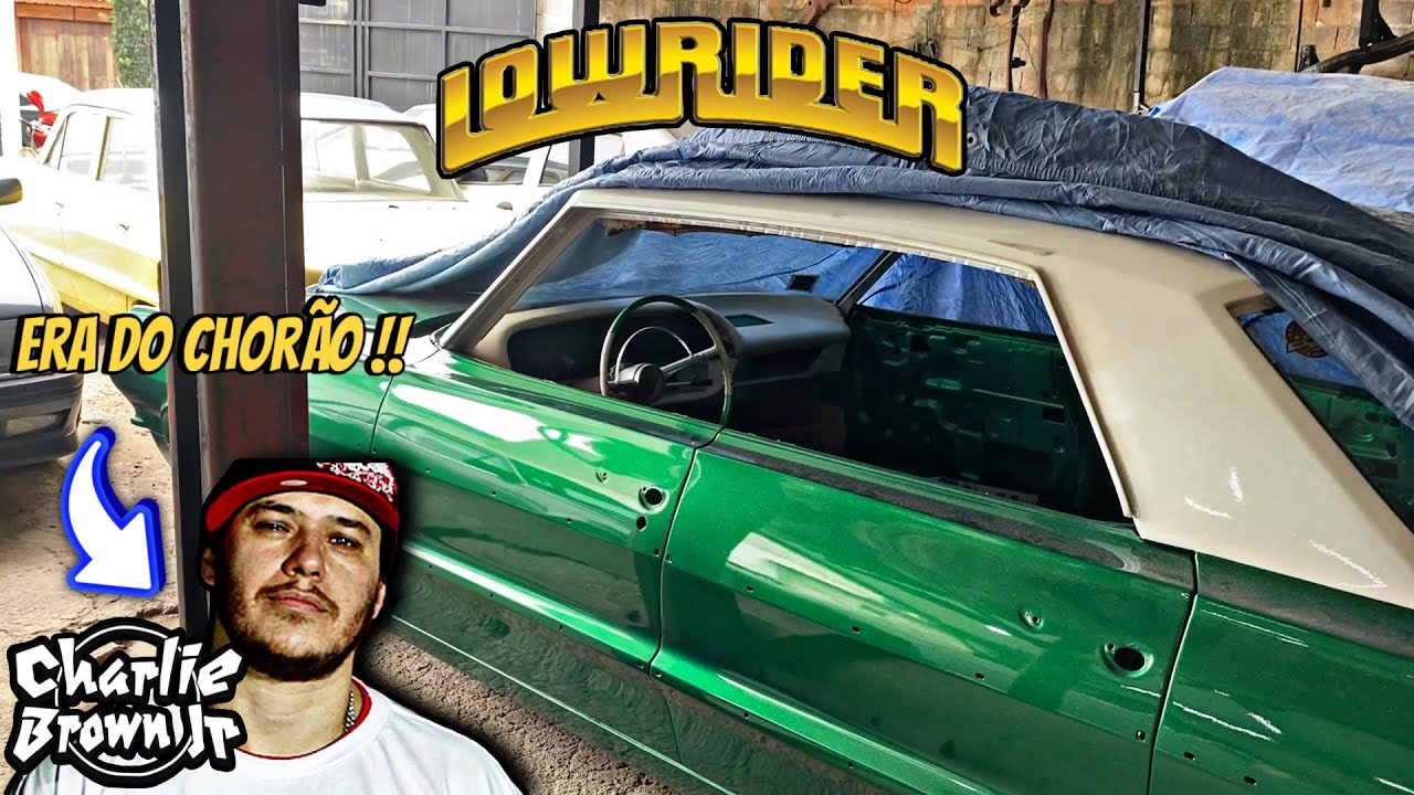FUI NA GARAGEM DO ANDRE E VI O IMPALA 64 DO ETERNO CHORÃO - LOWRIDER BRASIL OLDSCHOOLHYDRAULICISZS