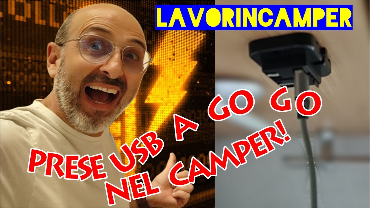 Aggiungiamo prese USB (di carica) nel Camper!