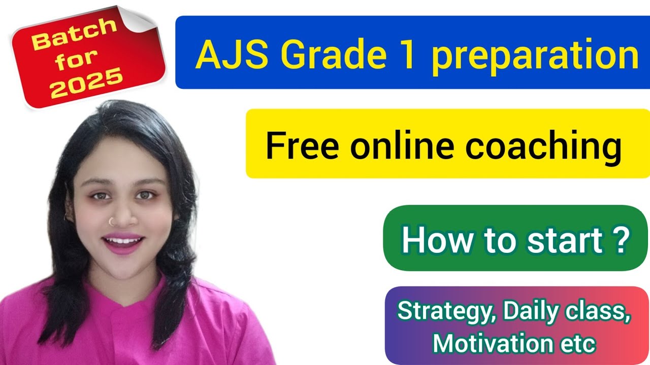 AJS Grade 1 preparation