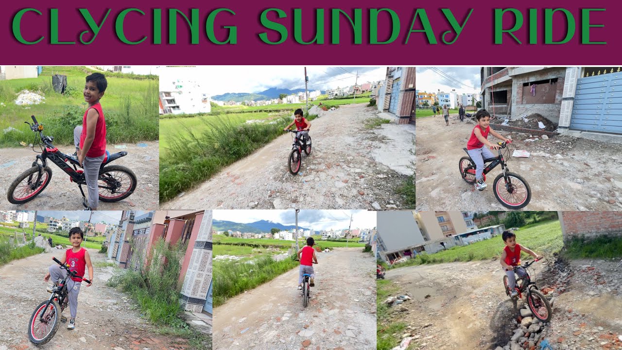 Sunday Ride with my cycle 🚵‍♂️ / cycling