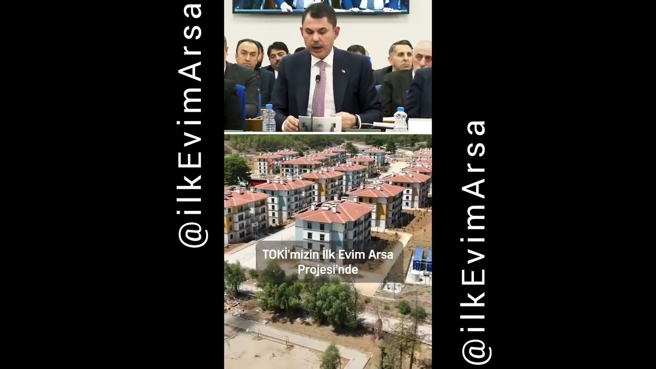 Sayın Bakan Murat Kurum'un İlk Evim Arsa Projesi Hakkındaki A&ccedil;ıklamaları